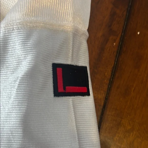 FUBU White Jersey Shirt Casual Style - Picture 4 of 4